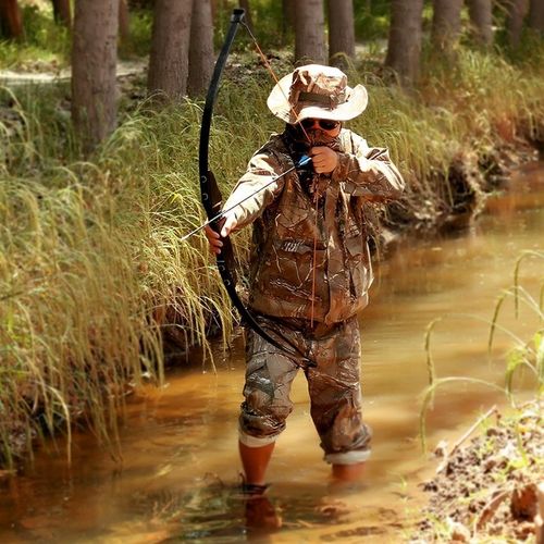 QBest Łuk klasyczny 30 LBS 50" 126cm + 10 strzał 80cm na Arena.pl