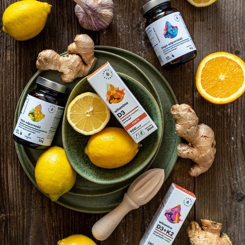 AURA HERBALS Witamina D3 + K2MK7 w kroplach 30 ml na Arena.pl