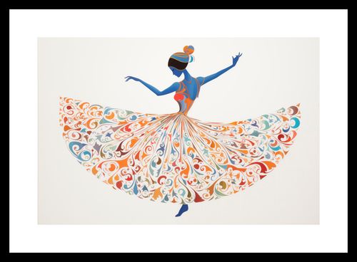 Plakat 30x20cm Wirująca Balerina na Arena.pl