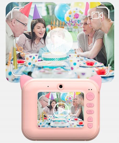 Dziecka APARAT CYFROWY NATCHMIASTOWY Z DRUKARKĄ zdjęcie 9