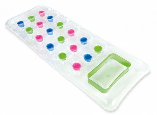 INTEX MATERAC DMUCHANY MŁODZIEŻOWY NA BASEN PLAŻOWY DO WODY 188CM RÓŻOWY na Arena.pl