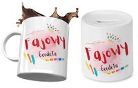 Dla Geodety Zestaw Kubek + Skarbonka Na Prezent Z Nadrukiem Ze Zdjęciem