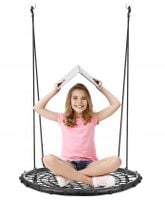 Huśtawka Bocianie Gniazdo Ogrodowa Wisząca Bujana