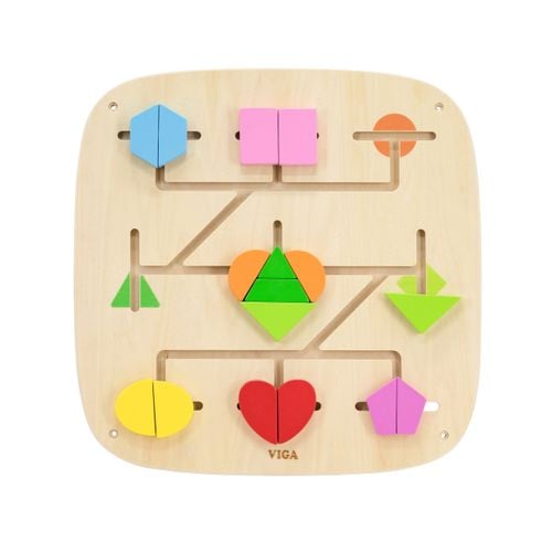 VIGA Panel Aktywności Ścienny 16 Ruchomych Elementów na Arena.pl