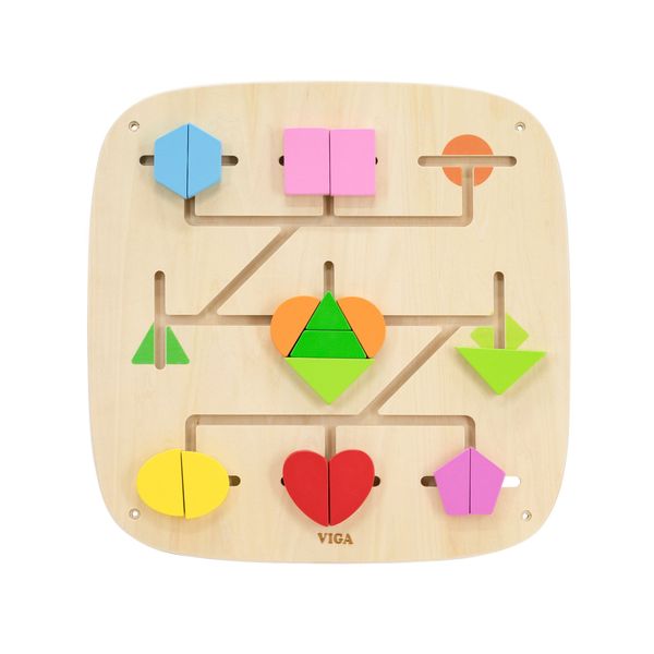 VIGA Panel Aktywności Ścienny 16 Ruchomych Elementów zdjęcie 6