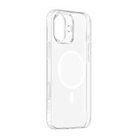 magnetyczne etui na telefon baseus ip16 touchbutton (przezroczyste)