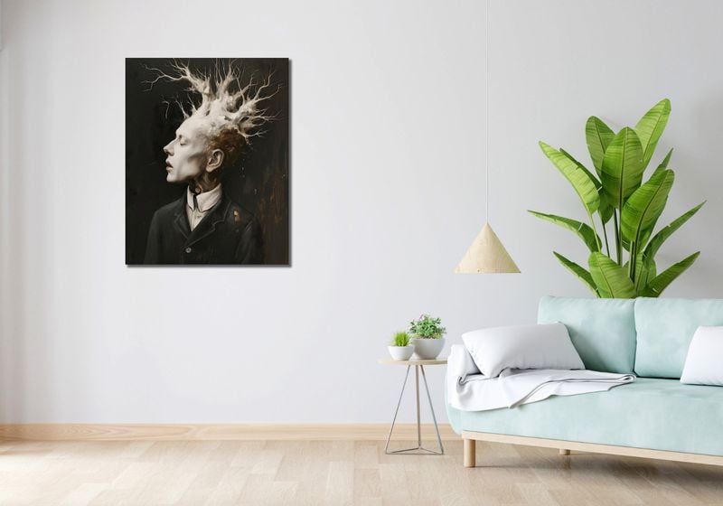 Obraz 70x90cm Myśli Wzrastające zdjęcie 2