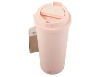Kubek samomieszający 350ml stalowy termos na zimne i gorące smycz usb