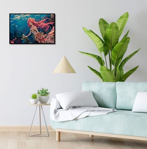 Plakat 60x40cm Nimfa Oceanu na Arena.pl