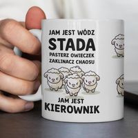Kubek dla kierownika - Jam jest wódz stada ...