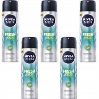 2X NIVEA Antyperspirant MEN fresh kick 5*150ml