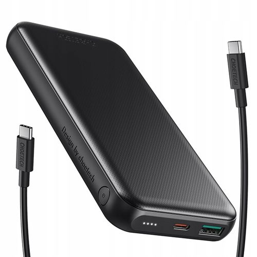 CHOETECH POWERBANK 10000mAh 18W SZYBKI DUŻY POJEMNY POWER BANK USB-C +KABEL na Arena.pl