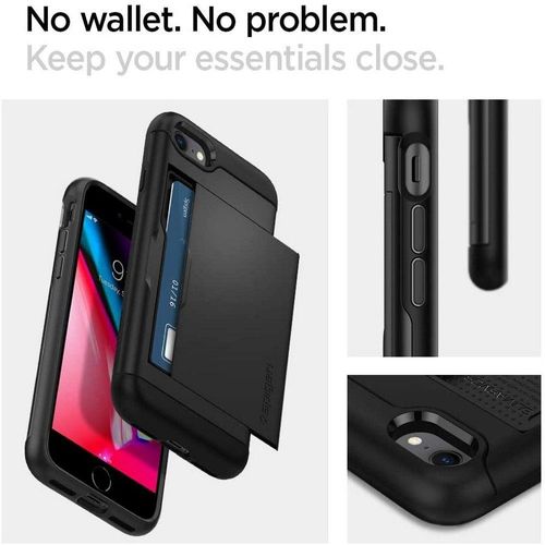 Etui Spigen Slim Armor Cs Iphone 7/8 Black na Arena.pl