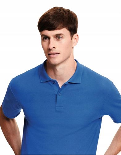 KOSZULKA POLO ORIGINAL FRUIT OF THE LOOM Black L na Arena.pl