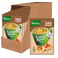 Knorr Gorący Kubek Żurek grzanki 17 g x 38 sztuk