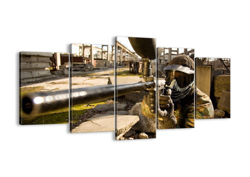 Obraz Na Płótnie - Paintball Gra - 160X85 Cm - Ea160X85-0140 na Arena.pl