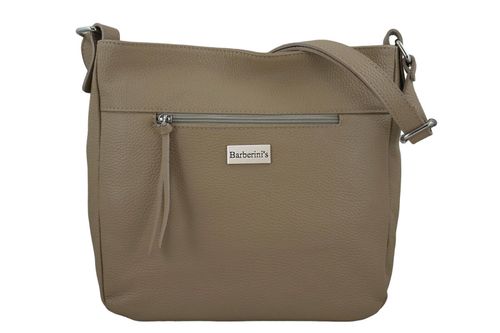 Torebka codzienna skórzana damska - Beżowa na Arena.pl