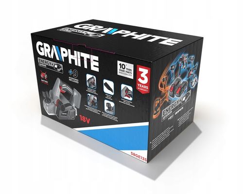 GRAPHIET STRUG AKUMULATOROWY 18V 82mm 58GE135 na Arena.pl