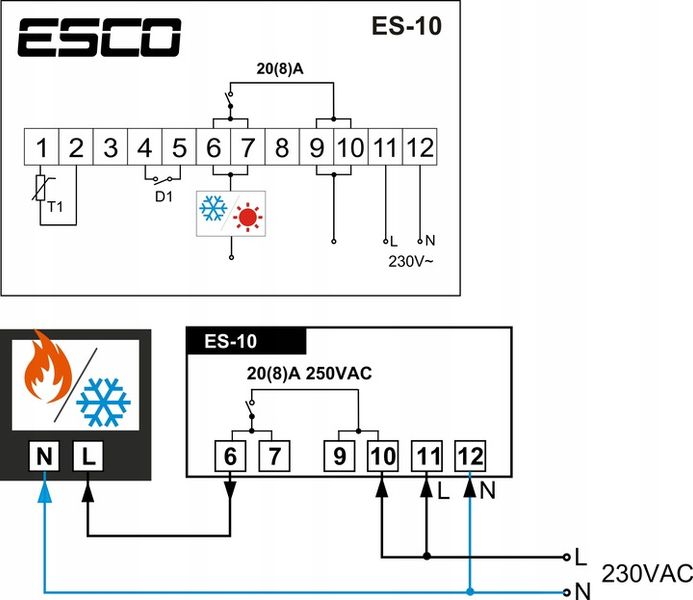 REGULATOR TEMPERATURY TERMOSTAT sterownik czujnik zdjęcie 6
