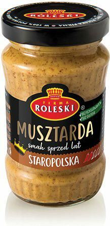 ROLESKI MUSZTARDA STAROPOLSKA 175G zdjęcie 1