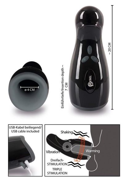 Rebel Masturbator With 3 Funct zdjęcie 9