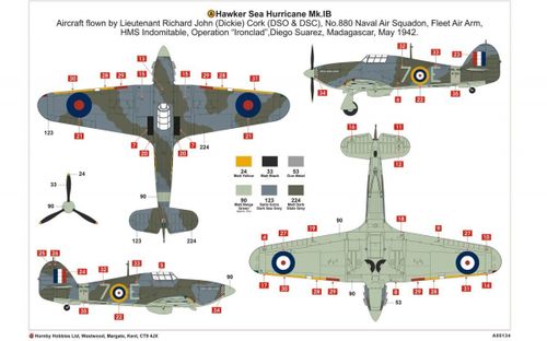 Airfix Hawker Sea Hurricane MkI na Arena.pl