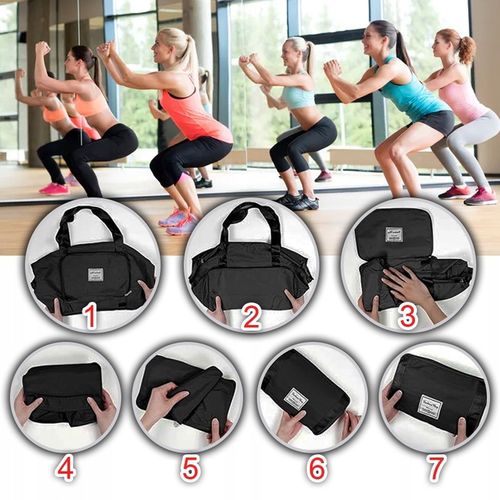 Torba podróżna codzienna bagaż podręczny do samolotu składana wodoodporna na Arena.pl