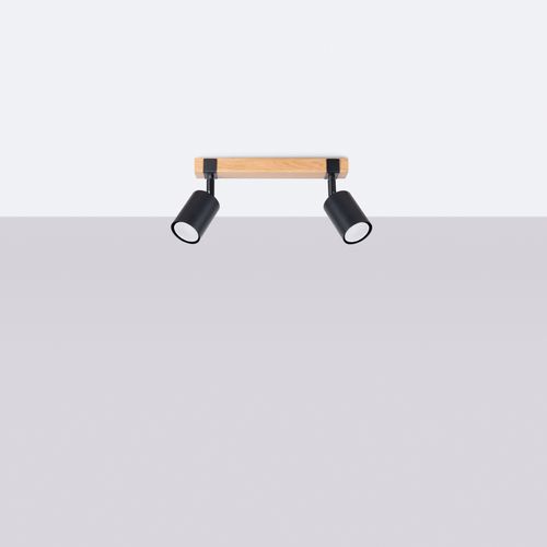 Plafon FAGER 2 czarny na Arena.pl