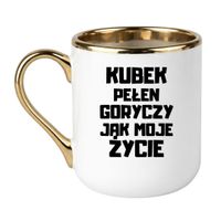 Elegant Biało-Złoty 330 ml