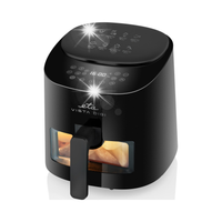 Frytkownica beztłuszczowa Eta Vista Digi Timer 4,3l 8 programów LED Czarna