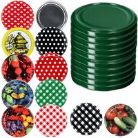 Zakrętki Nakrętki Wieczka Do Słoików 10 szt fi 82