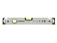 Poziomnica PRO600 anodowana srebrna z magnesami 40 cm | Pro PRO-A6040