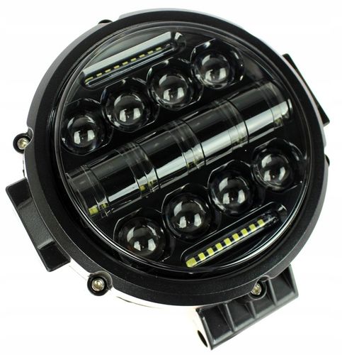 LAMPA ROBOCZA DROGOWA LED REFLEKTOR DRL 2w1 80W HALOGEN 12V 24V na Arena.pl