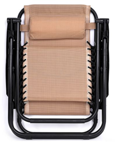 Leżak ogrodowy Orion Zero Gravity beżowy na Arena.pl