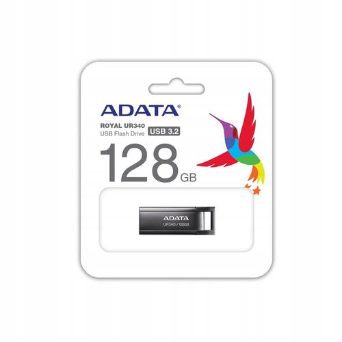 Pendrive Adata UR340 128GB USB 3.2 czarny na Arena.pl