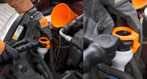 NEO LEJEK SAMOCHODOWY UNIWERSALNY 125MM UCHWYT MONTAŻOWY DO PALIWA PŁYNU na Arena.pl