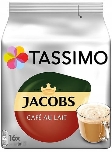 Kapsułki TASSIMO Jacobs Cafe Au Lait 3 x 16szt na Arena.pl