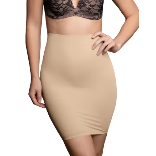 bye bra light control invisible - lekka spodnica modelująca, beżowa s na Arena.pl