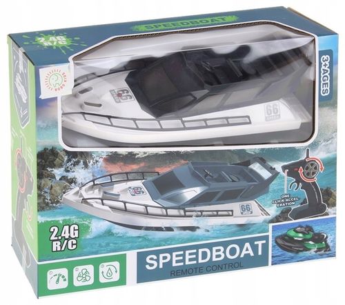 Motorówka Łódź Łódka Zdalnie Sterowana Pilot Łódka Wyścigowa RC na Arena.pl