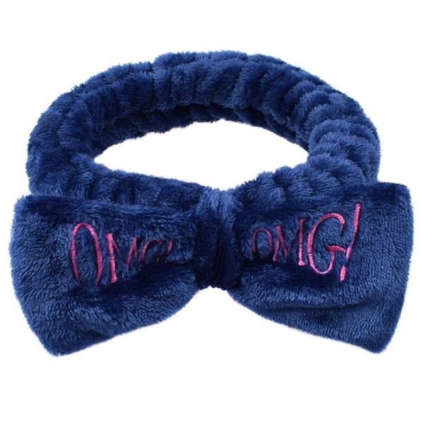 Opaska kosmetyczna granatowa OMG zdjęcie 1