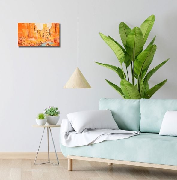 Obraz 40x20cm Ruiny pod Słońcem zdjęcie 2