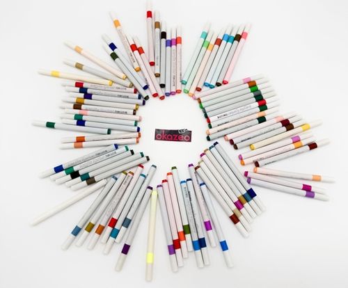 Markery akrylowe pisaki  flamastry 80 kolorów do kreatywnego malowania na Arena.pl