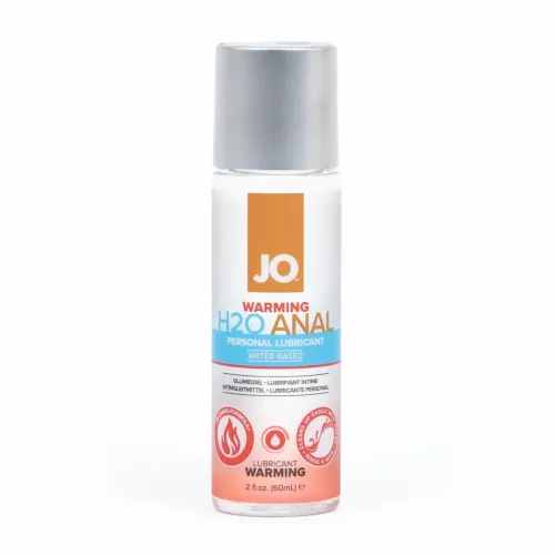 system jo h2o anal warming 60ml - wodny lubrykant rozgrzewający, gęsty na Arena.pl