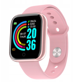 Smartwatch smartband męski damski uniwersalny zegarek sportowy L18s różowy