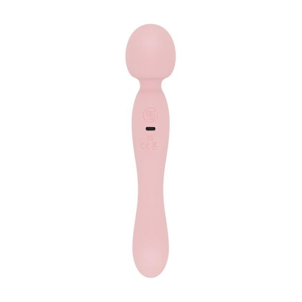 Good Vibes Only - Simi - Double Sided Wand Vibrator - Pink zdjęcie 6