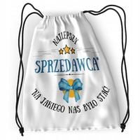 Plecak Dla Sprzedawcy Sportowy Szkolny Worek Torba Z Nadrukiem Ze Zdjęciem