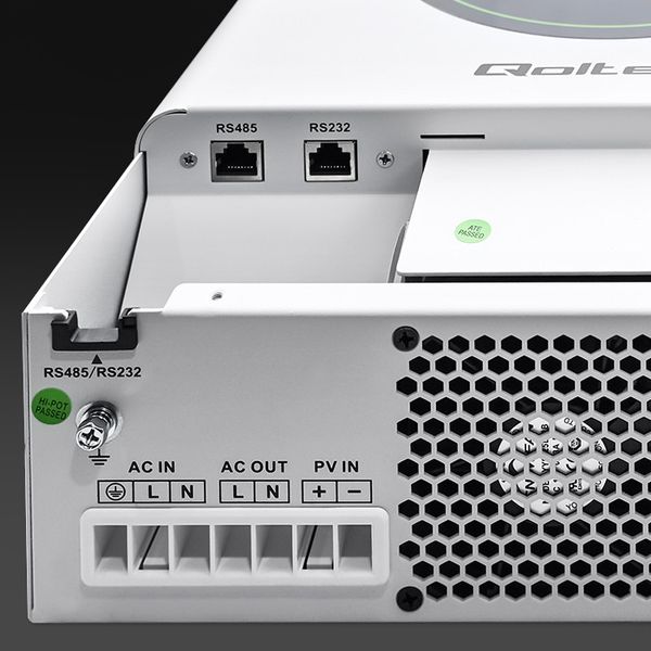 Qoltec Inwerter Solarny Off-Grid 3500W Sinus MPPT zdjęcie 9