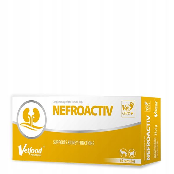 VetFood NefroActiv 60 kapsułek zdjęcie 1