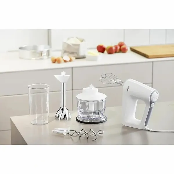 Mikser ręczny Braun MultiMix 3 HM 3137 WH 500 W biały zdjęcie 7