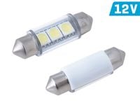 Żarówka VISION Festoon SV8.5 36mm 12V 3x5050 SMD LED, biała, 2 szt.